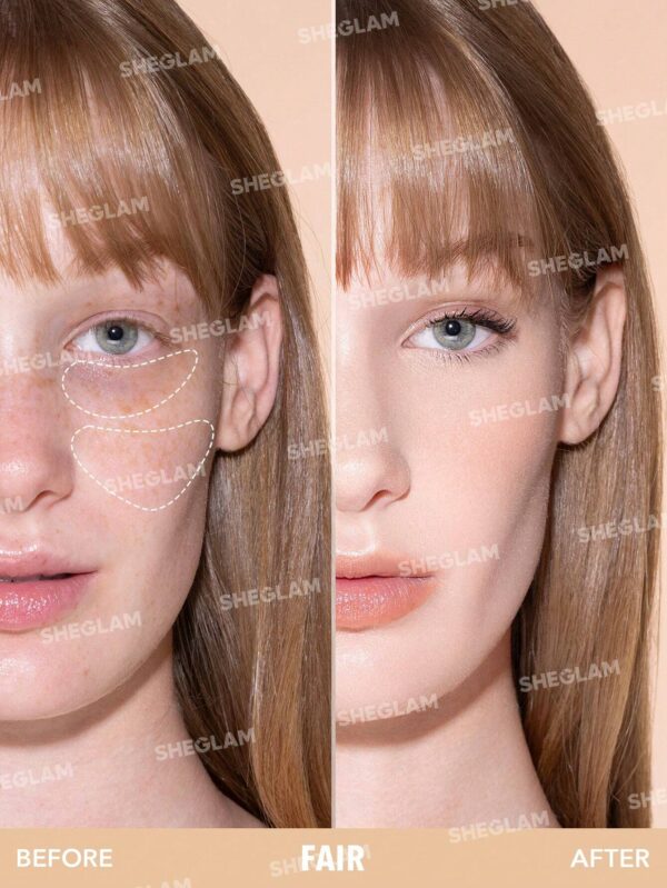 SHEGLAM Corrector De Cobertura Total Like Magic De 12 Horas Color Fair - Imagen 2